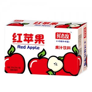 鲜态度红苹果果汁饮料250ml20瓶