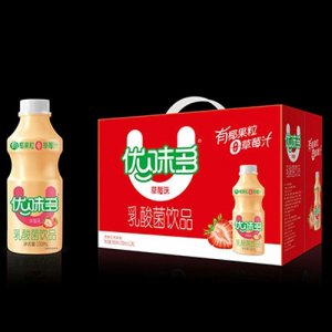 伊怡优味多果粒乳酸菌草莓味