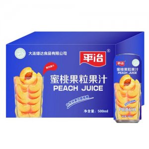 平冶蜜桃果粒果汁箱装