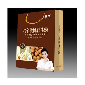 嘉蒙六个核桃花生露咖啡手提袋