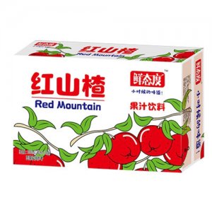 鲜态度红山楂果汁饮料250ml20瓶