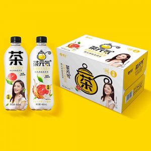 华洋茶元气泡泡茶韩式西柚茉莉茶饮品