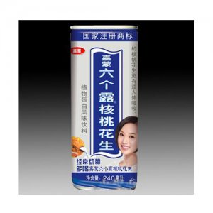 嘉蒙六个露核桃花生240ml
