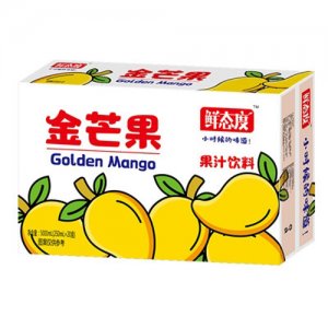 鲜态度金芒果果汁饮料250ml20瓶
