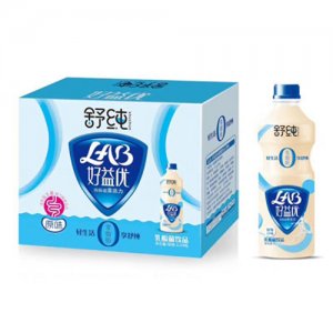 舒纯好益优乳酸菌饮品原味1LX8