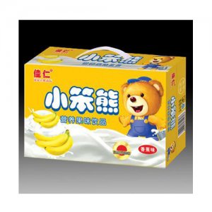 佳仁小笨熊营养果味饮品香蕉味箱