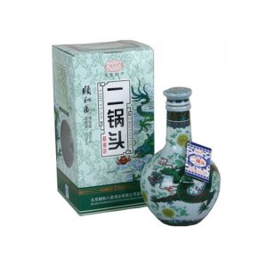 颐和园和顺绿花瓷白酒