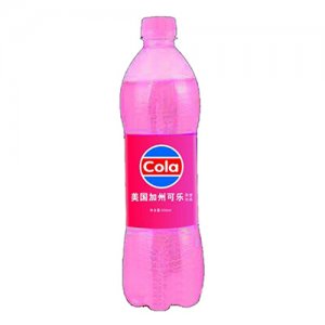 平冶美国加州粉色可乐550ml