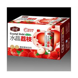 嘉蒙水晶荔枝果味饮料240mlx10箱