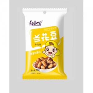 乌小倌兰花豆牛肉味70g