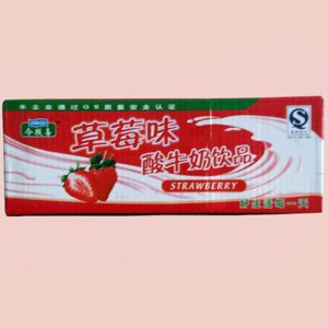 今报喜草莓味酸牛奶饮品