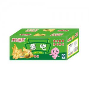 奥比都斯薯吧饼干纸箱