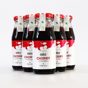 爱樱维100%纯生榨樱桃汁180ML