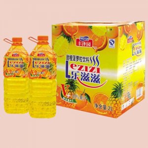 丰泽园甜橙菠萝粒饮料