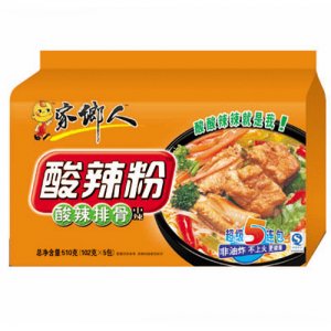 家乡人五连包酸辣排骨味酸辣粉