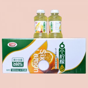 今报喜6个柠檬果汁果味饮料
