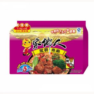 家乡人五连包酸辣牛肉味米线
