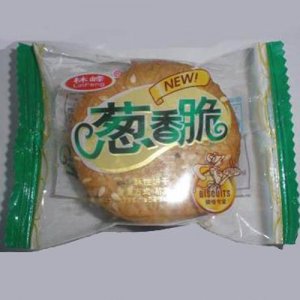 龙冠葱香葱饼干