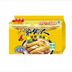 家乡人五连包香菇炖鸡味米线