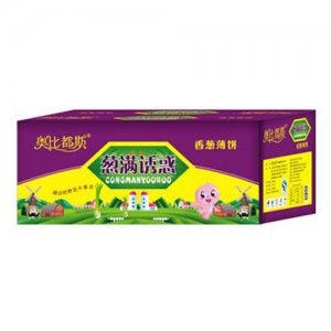 奥比都斯葱满诱惑饼干纸箱