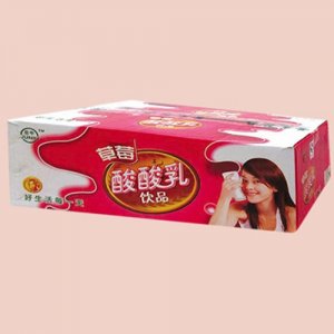 今报喜草莓酸酸乳饮品