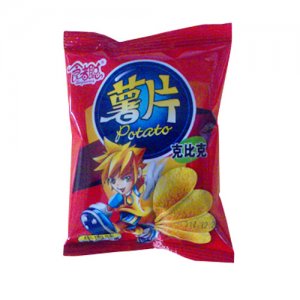 食聪者克比克薯片红