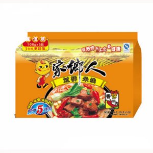 家乡人五连包香辣牛肉味米线