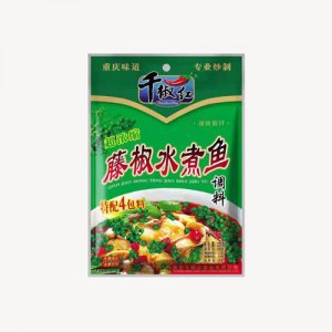 千骄红超浓缩藤椒水煮鱼调料特配4包料