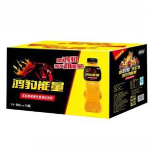 鸿豹能量瓜拉纳味维生素饮料600ml×15瓶