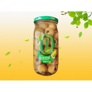 山水庄园山楂罐头900克12瓶箱