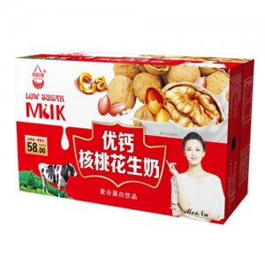 西部印象优钙核桃花生奶（箱子