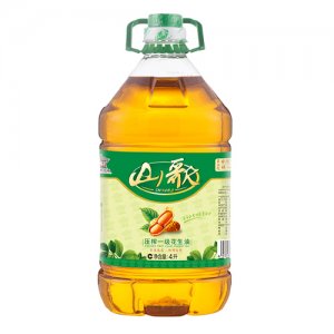 山歌4L压榨一级花生油图