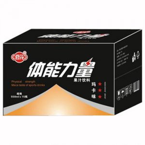 修花550ml×15瓶体能力量玛卡味果汁饮料