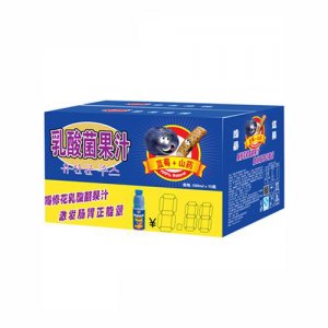 蓝莓山药乳酸菌果汁500ml×15瓶