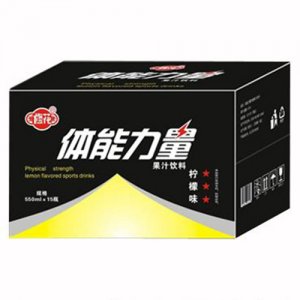 修花550ml×15瓶体能力量柠檬味果汁饮料