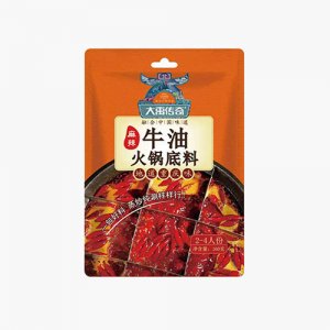 大禹传奇火锅底料麻辣牛油160gX52包件
