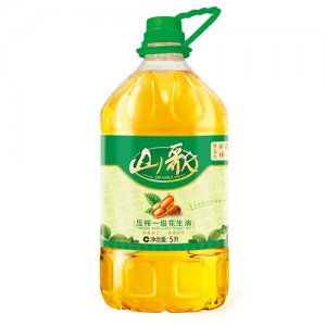 山歌5L压榨一级花生油图