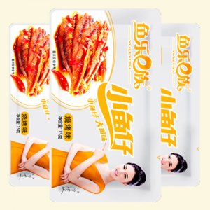 鱼乐e族小鱼仔烧烤15g