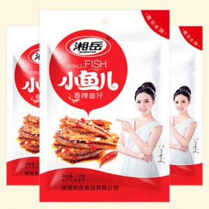 鱼乐e族鱼仔香辣味72g