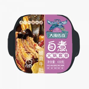 大禹传奇自热小火锅脆爽牛肚430gX24盒件