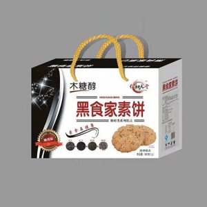 黑京福食家素饼1X10盒手提装