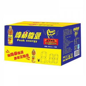 峰暴能量功能饮料系列瓜拉纳味600ml×15瓶
