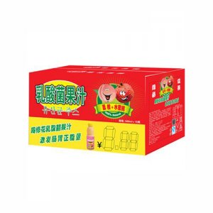 荔枝水蜜桃乳酸菌果汁500ml×15瓶
