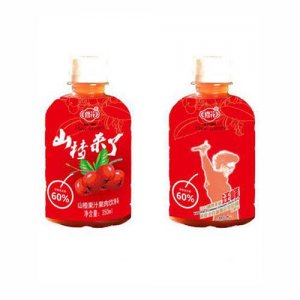修花山楂果汁果肉饮料350ml