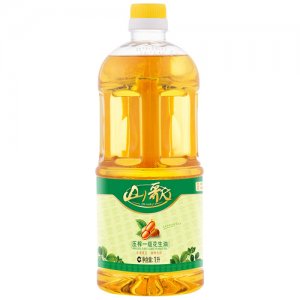 山歌1L压榨一级花生油图