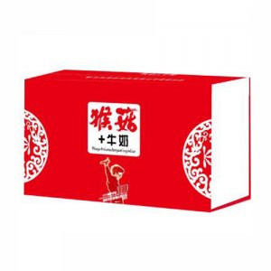 修花木盒精品装猴菇+牛奶520ml×5盒（汪峰）