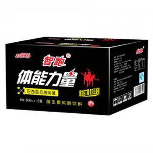 600ml×15瓶黑智跑体能-箱维生素功能饮料