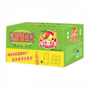 芒果香蕉乳酸菌果汁500ml×15瓶