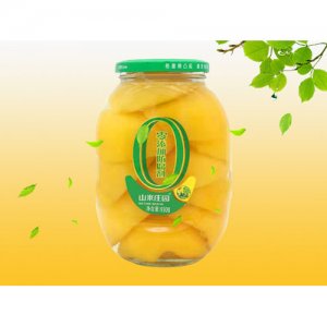 山水庄园黄桃罐头930克12瓶箱