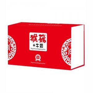 修花木盒精品装猴菇+牛奶520ml×5盒